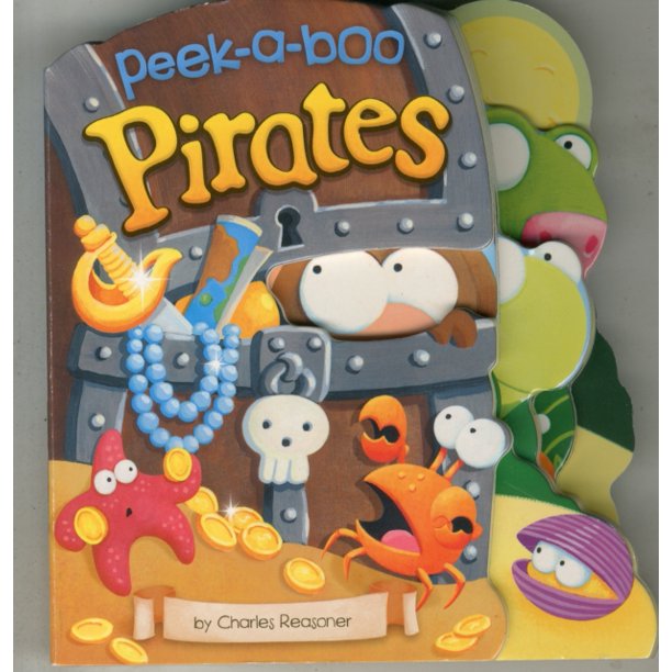 story book peek a boo pirates