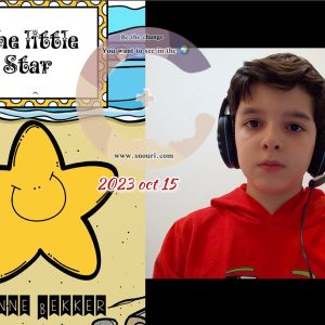 the littel star-the story about self confidence